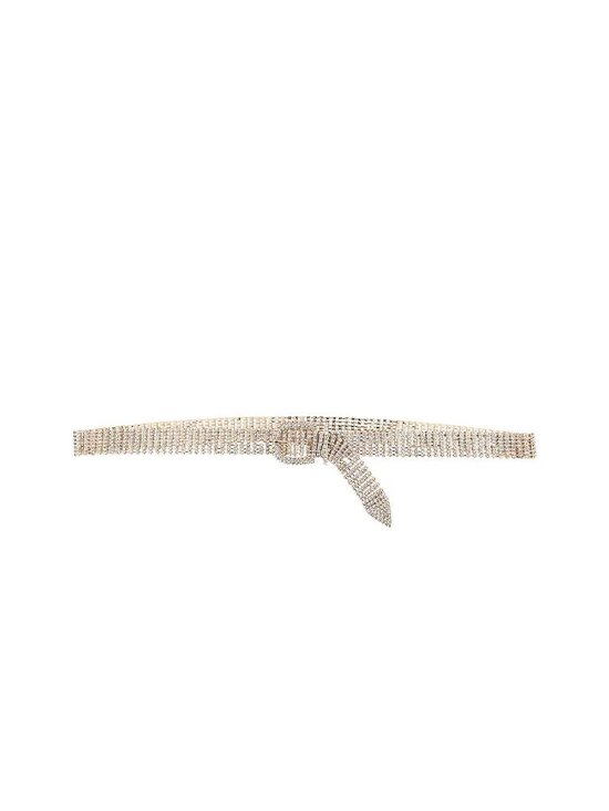 REVOLVE petit moments Showgirl Belt in Gold One Size Fits All Crystals main image 16
